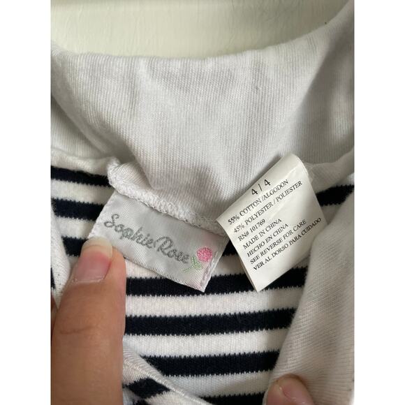 Sophie Rose Stars & Stripes sundress. Red, white & blue, sleeveless. Size 4. - Picture 4 of 5